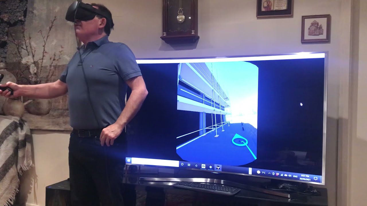 The iScaf RealView Immersive experience with the Oculus Quest Viewer. iScaf® 10