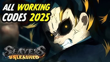 Slayers Unleashed codes February 2025 ⚠️New⚠️ ALL WORKING CODES For Roblox Slayers Unleashed 2025