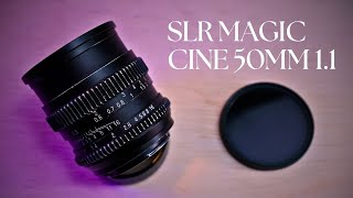 SLR MAGIC CINE 50MM 1.1 - MELHOR LENTE PRA SONY ZVe10