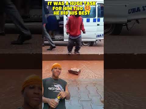 he should have just asked for a helping hand 🤣🤣 #duet #youtubeshorts #viralvideo #sheriffreaction