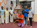 திருஏழுகூற்றிருக்கை-முப்பரிமாண வடிவ தேர் ஹாங்காங் ஹாப்பி வேலி கோவில். Hong Kong Car Festival Murugan