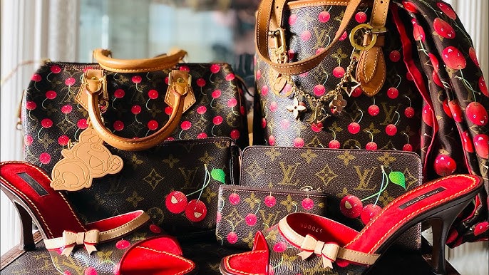 Vintage Louis Vuitton Cherry Cerises Monogram Speedy 25 – Madison