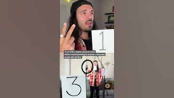 How to scream: projection exercise