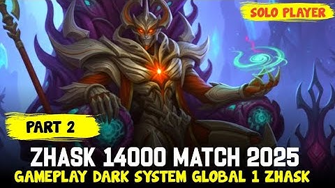 MENGERIKAN‼️ZHASK GLOBAL AKHIRNYA KELUAR GOA - BIILD EMBLEM ZHASK 2025 MLBB 