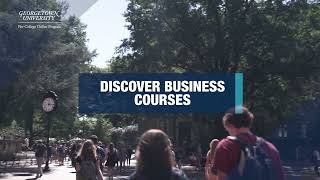 Business Courses | Georgetown University Pre-College Online Program | Business Theme Trailer | H15