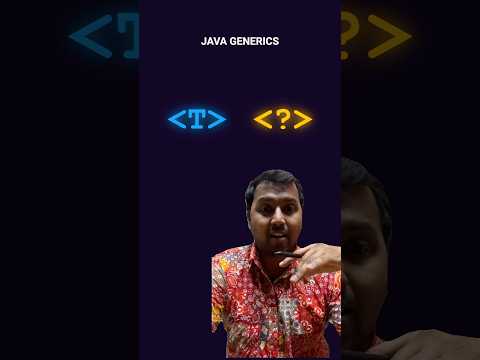 Java Generics: Type Parameter vs WildCard #softwareengineer