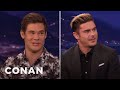 Adam DeVine: I’m A Treasure Troll Next To Zac Efron  - CONAN on TBS