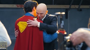 New Behind-The-Scenes Footage of Superman (Video On-Set)