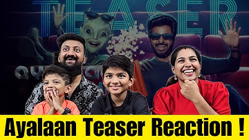 Ayalaan - Official Teaser Reaction | Sivakarthikeyan | A.R.Rahman | Rakul Preet Singh | R.Ravikumar
