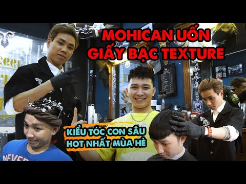 Video Tóc Mohican uốn con sâu có gì HOT? | Kiểu tóc HOT nhất... - youtube