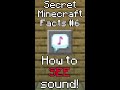 How To SEE SOUND In Minecraft