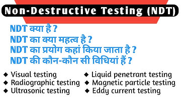 Non-destructive Testing | NDT | NDT-it