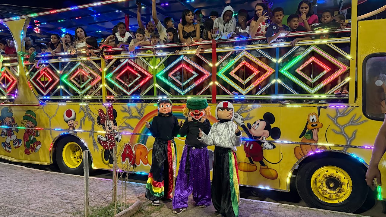 TRENZINHO MEGA ARCOR ÍRIS NA SUPER VOLTA DO PENHA E SÃO PAULO - DIA 27/06/2025 ♦️🚂