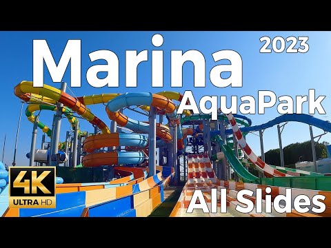 Marina AquaPark Waterland, Istanbul, Turkey (Türkiye) - All Slides