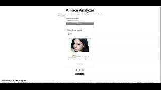 Ai Face Analyzer-Beauty Score Calculator
