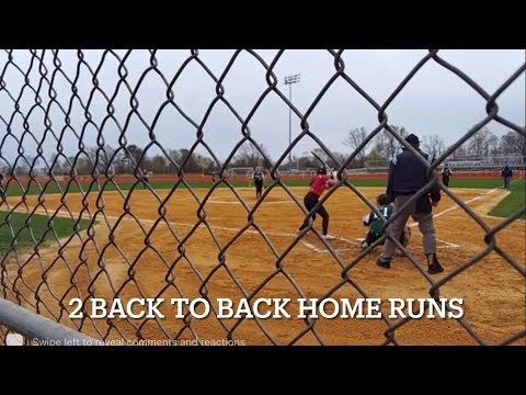 4/17/21 - Hit 2 home runs! Fairfield Warde High School vs Norwalk High.