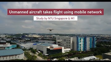 #NTUsg flies autonomous drones using M1’s mobile phone network