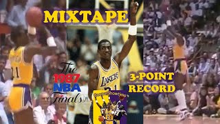 Michael cooper 1987 nba finals 3-point record ultimate mixtape