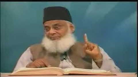 Dr Israr Ahmed-- Bayan UL Quran in Urdu Lecture 80 of 108