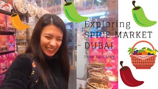 Exploring dubai tour- spice souk in ...