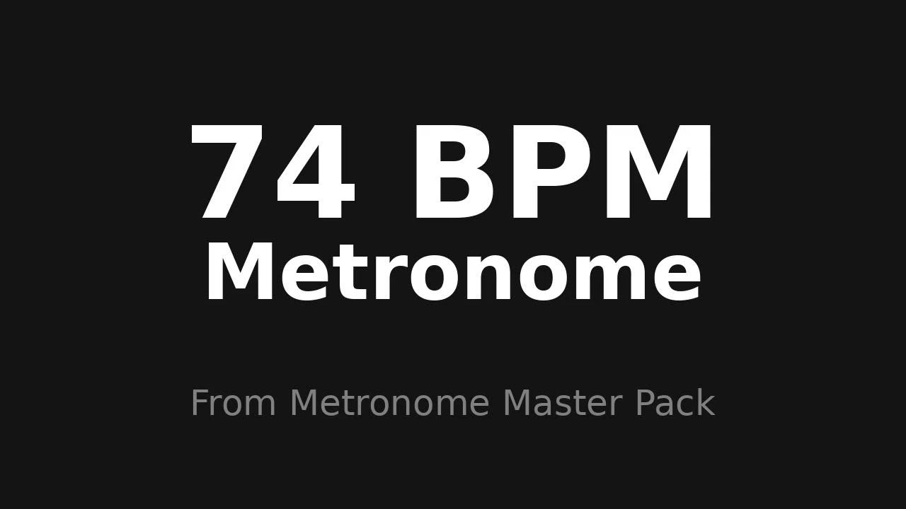 74 BPM - Metronome