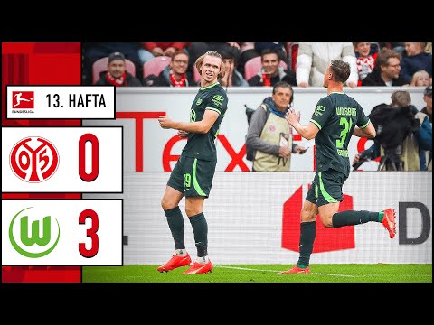 Mainz 05 0-3 Wolfsburg MAÇ ÖZETİ | Bundesliga - 2022/23