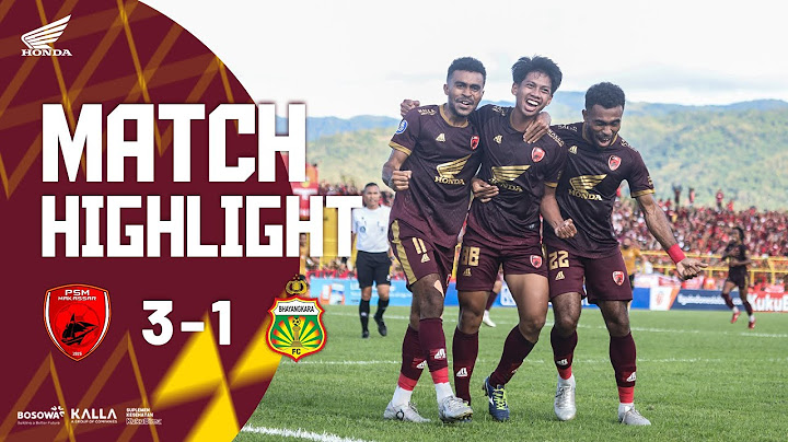 Liga1 - PSM Makassar v Bhayangkara FC 3-1 | Allona PSM