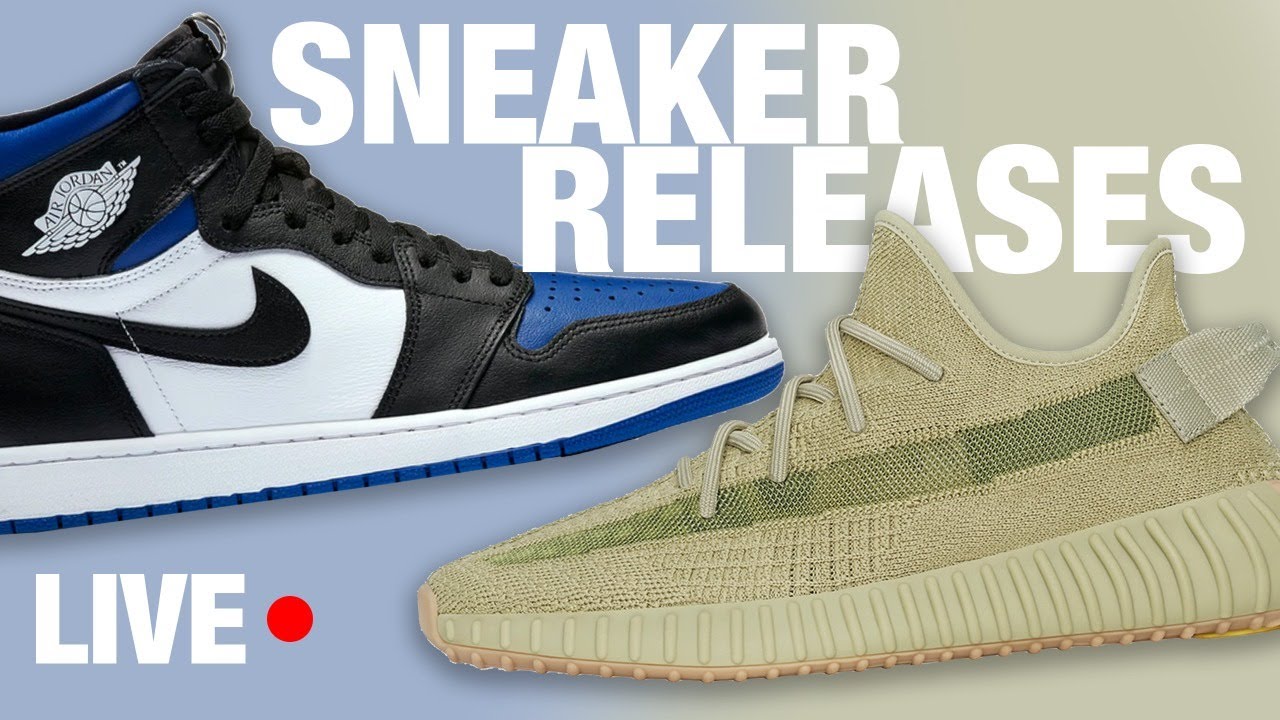 Air Jordan 1 Royal Toe & Adidas YEEZY Sulfur Sneaker Releases LIVE ...