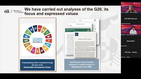 [Eng Sub] Pamela Doherty: Starting Point for the G20