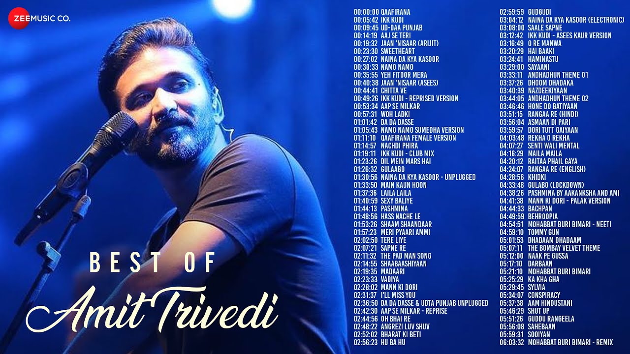 Download Best Of Amit Trivedi | 86 Superhit songs | 6 hours nonstop