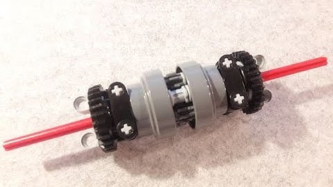 MOC LEGO® Technic Heavy Duty Differential Gear with FREE instruction