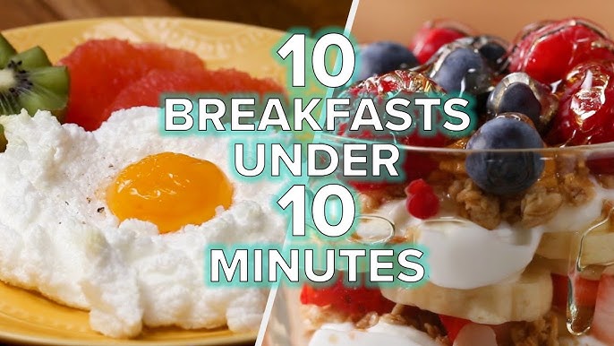 A Week of Healthy Breakfast Ideas!!🫐🥑🍳🍓