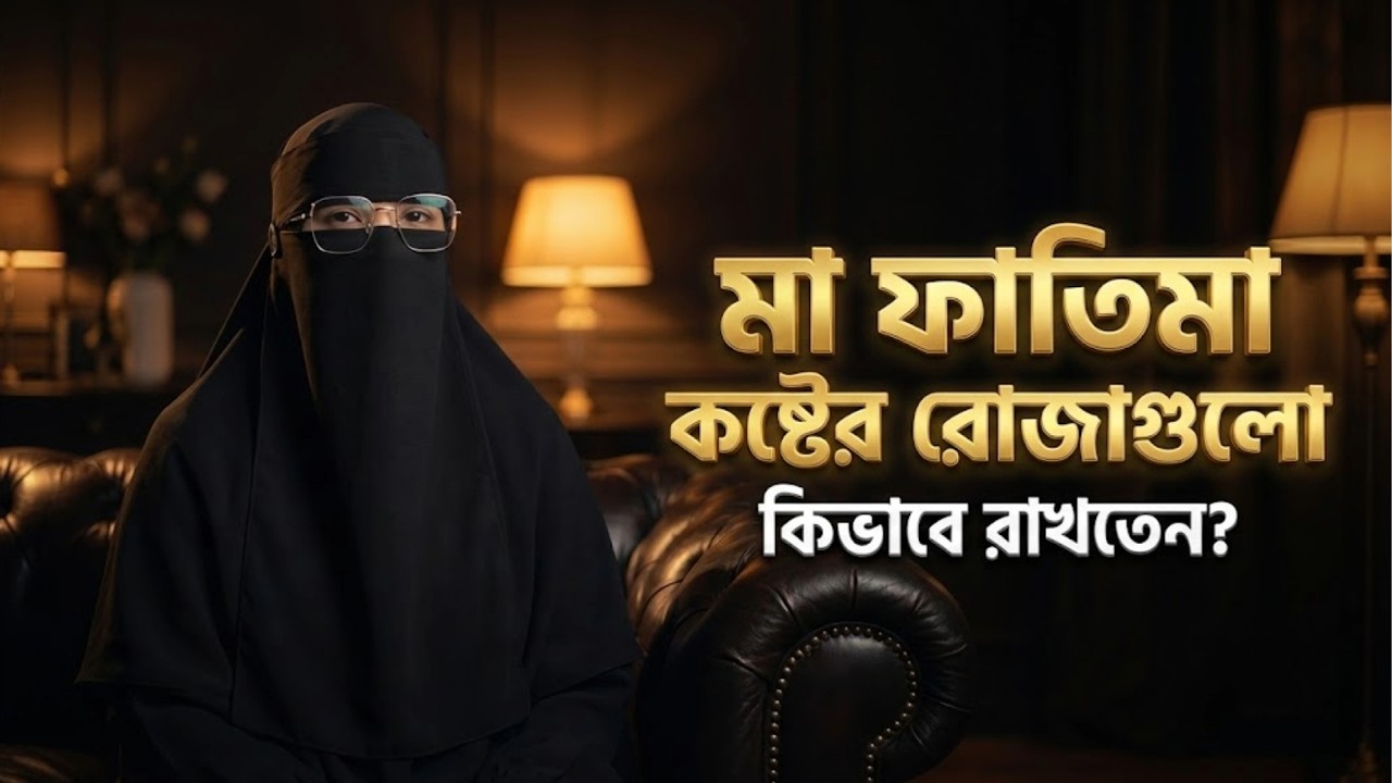 মা ফাতেমা কীভাবে রোজা রাখতেন? | How Fatima (RA) Fasted | Ramadan Motivation for Muslim Women