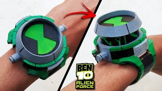 How to make Ben 10 Alien Force Omnitrix with Cardboard Resimi