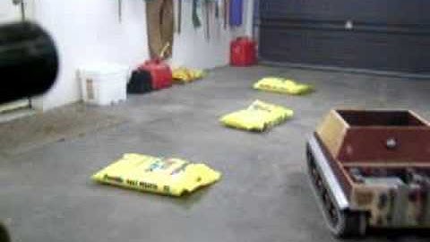 Sturmtiger RC tank combat trials