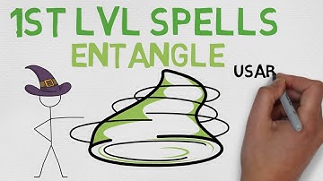 1ST LEVEL SPELL #32: Entangle (5E)