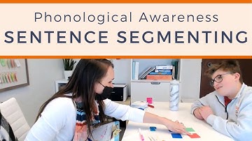 Sentence Segmenting Practice |  Phonological Awareness Activities
