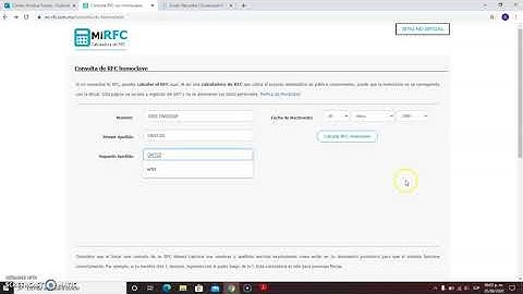 Genera tu RFC sin CURP en un minuto