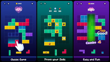 Tile Crash - Smash Puzzle Game Android Gameplay