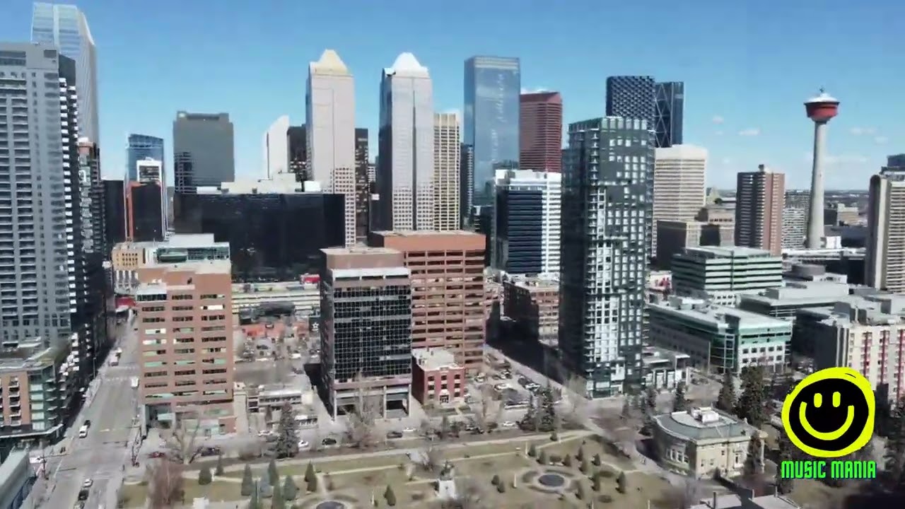 Epic Calgary Drone Footage: Eminem, 2Pac, & 50 Cent - Don't Tell 'Em Remix