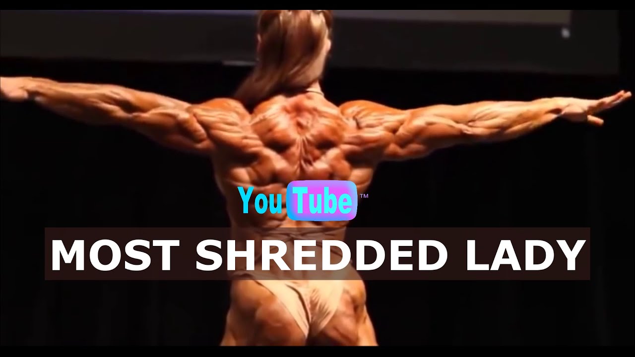 Most shredded lady ever  (Rita Bello)😱 Better than most Pro Male Bodybuilders