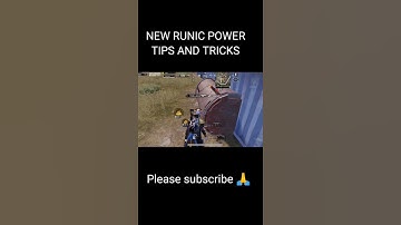 🥶 Tips and Tricks New Runic Power in BGMI 🔥 | Tricks no 17 #shorts #bgmi #pubg #bgmitipsandtricks