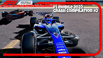 F1 Mobile 2022 Crash Compilation #2 | F1 Mobile Racing 2022