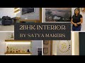 2bhk project at ulwe  satya makers interior designer