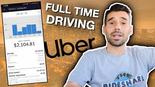 7 Tips for FULLTIME Uber Drivers in 2023!