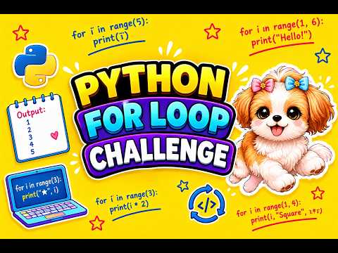 FOR LOOPS Challenge #python #pythonprogramming #pythonforbeginners #pythontutorial #forloop #loops