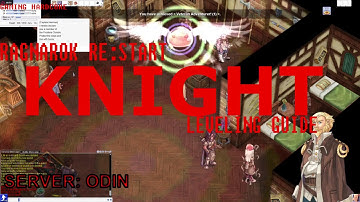 Ragnarok Restart Knight Leveling Guide for Newbies