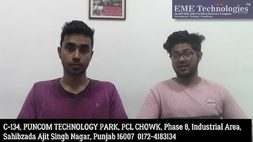 JAVA Internship Training in Mohali | CGC Landran | Student Feedback | Ayush & Anmol