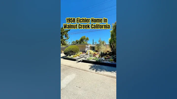 1958 Eichler Home In Walnut Creek California #hometours #bayarea #eastbay #midcenturymodern