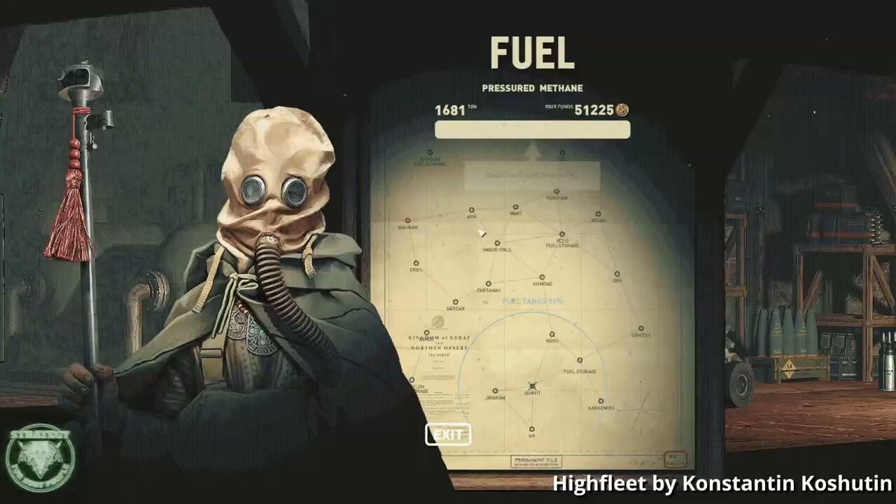 Highfleet Review: Fancy steampunk asteroids + moon lander with deep military strategy